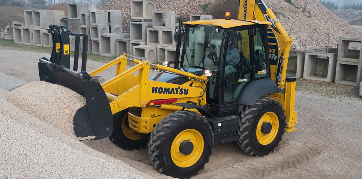 Ekskavatorinis krautuvas WB97S-8